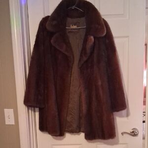 Koslow's Real Mink Fur Coat